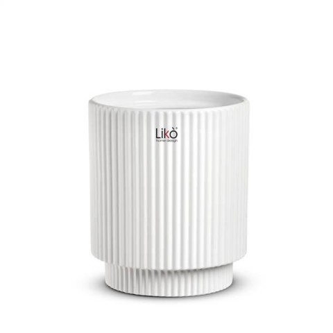 VASO NEIVA D. 13 H 15 - WHITE SHINE